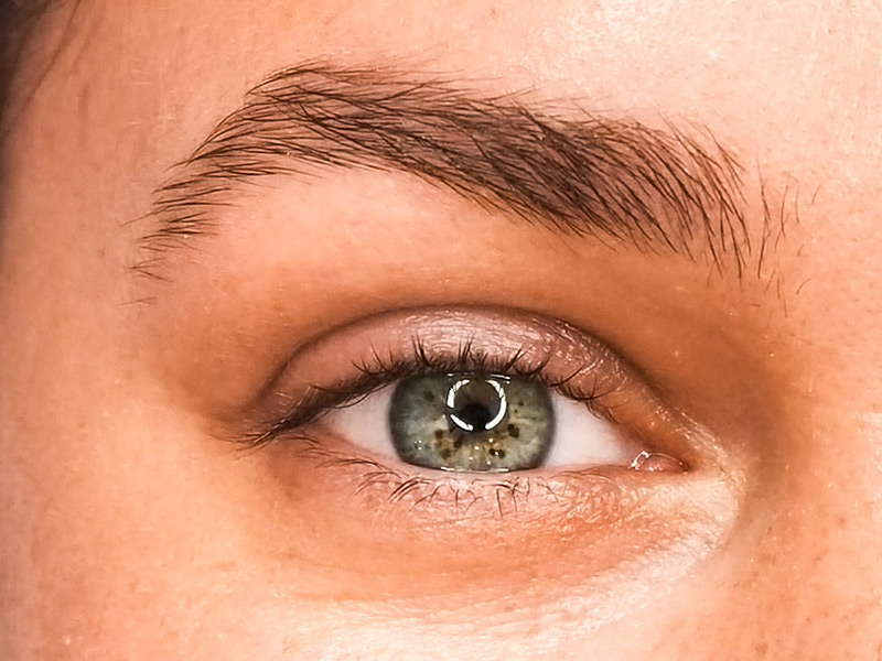 Wimpern - Vorher